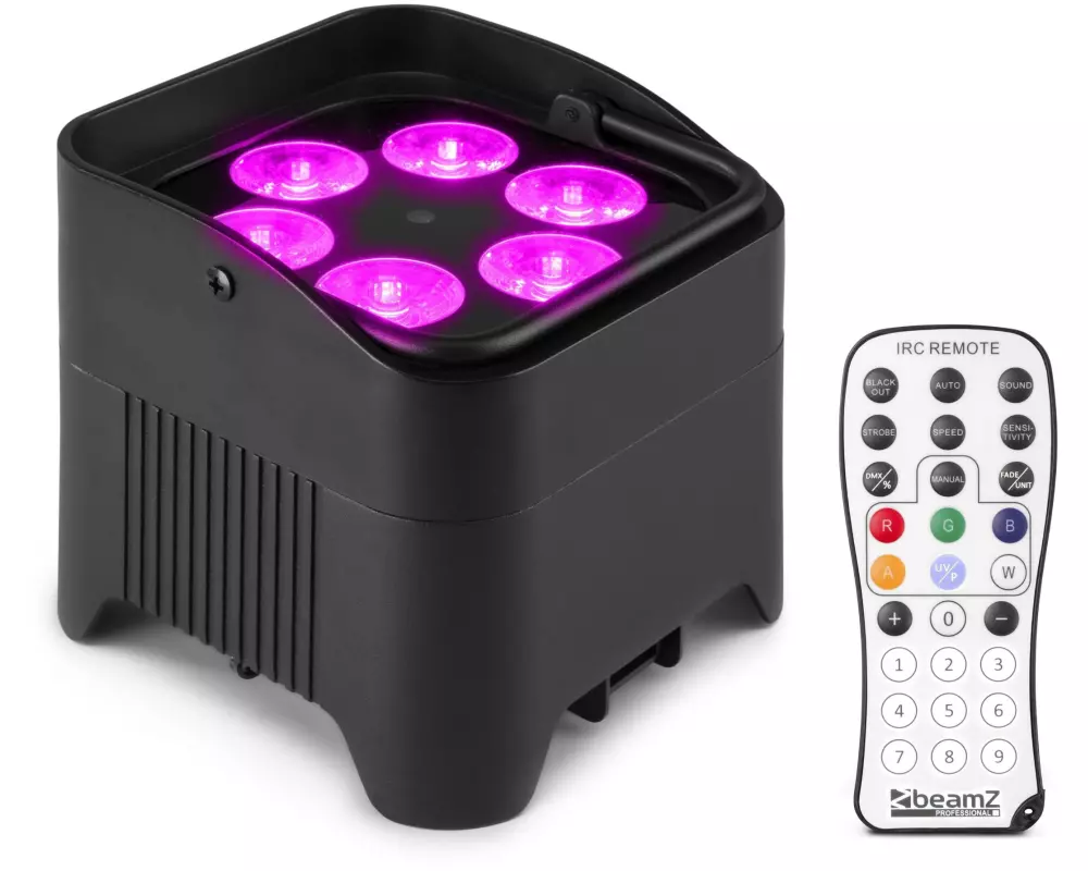 BeamZ Bodenstrahler BBP96SB Uplight Par Schwarz