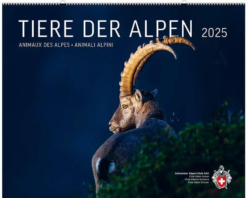 Tiere der Alpen 2025