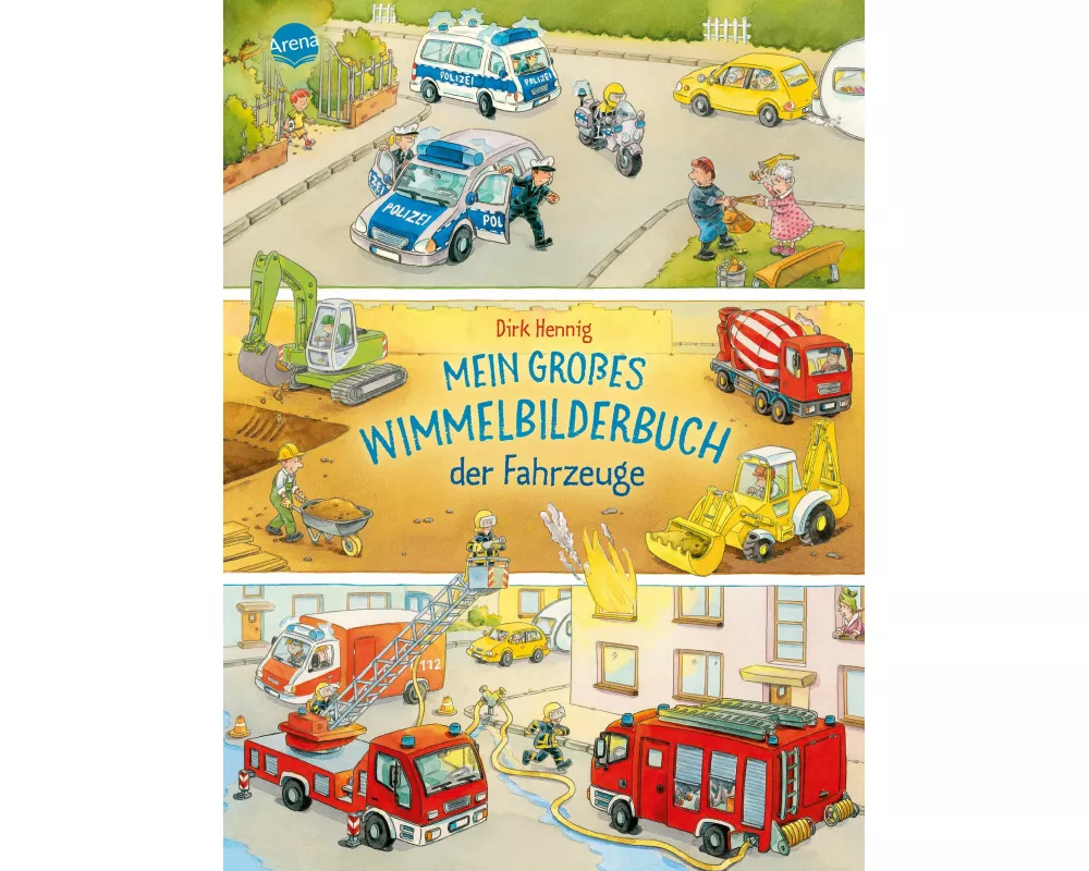 Mein großes Wimmelbilderbuch der Fahrzeuge