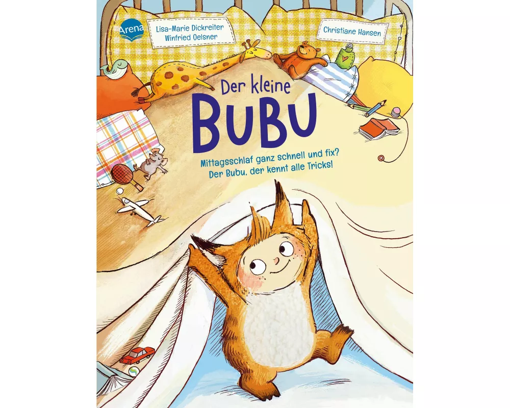 Der kleine Bubu. Mittagsschlaf ganz schnell und fix? Der Bubu, der kennt alle Tricks!