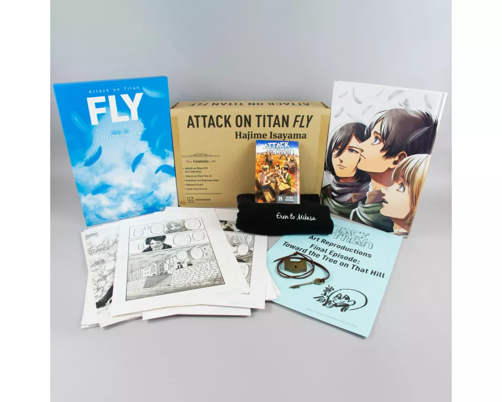 Attack on Titan 35: FLY Collector's Box Set