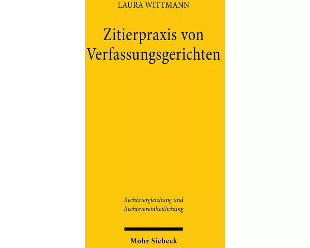 Zitierpraxis von Verfassungsgerichten