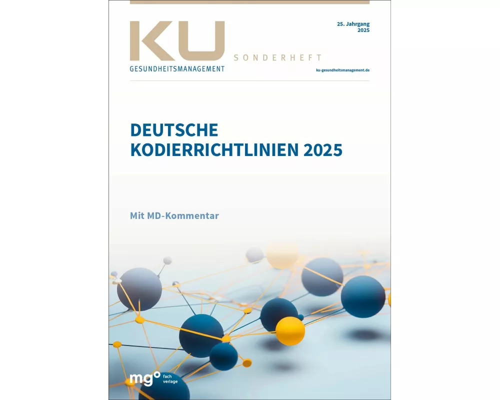 Deutsche Kodierrichtlinien 2025 mit MD-Kommentar