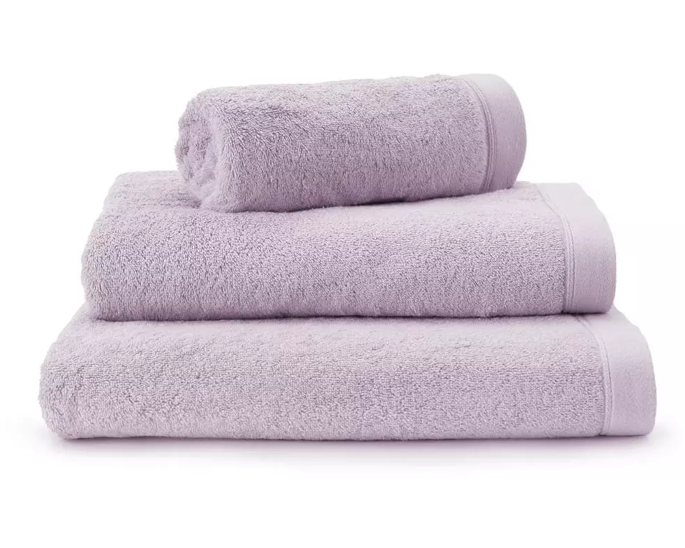 Urbanara Frottierwäscheset Faia 4-teilig, Mauve