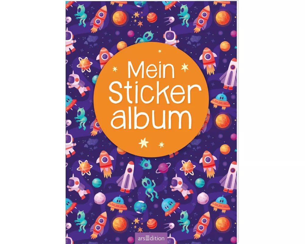 Mein Stickeralbum – Weltall