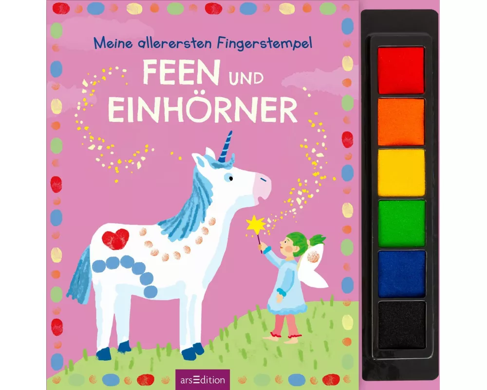 Meine allerersten Fingerstempel Feen und Einhörner
