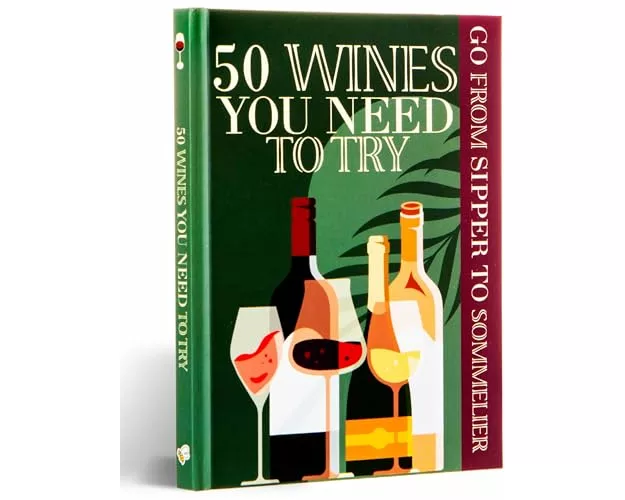 50 Wines You Need To Try Gift Book