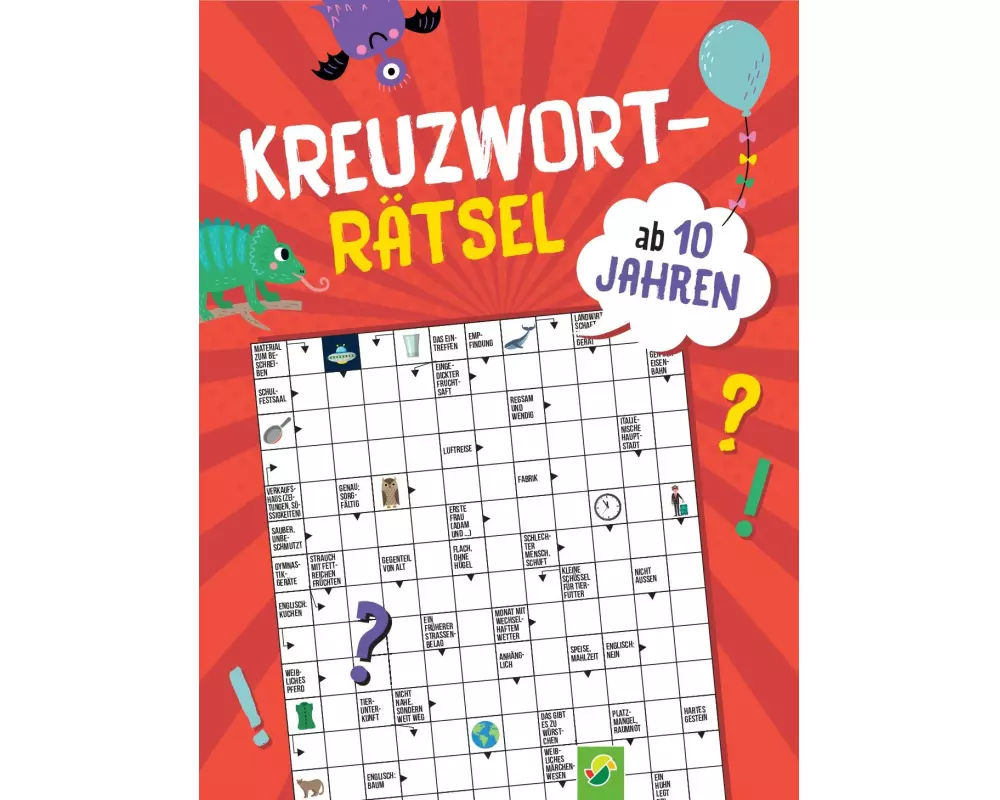 Kreuzworträtsel ab 10 Jahren