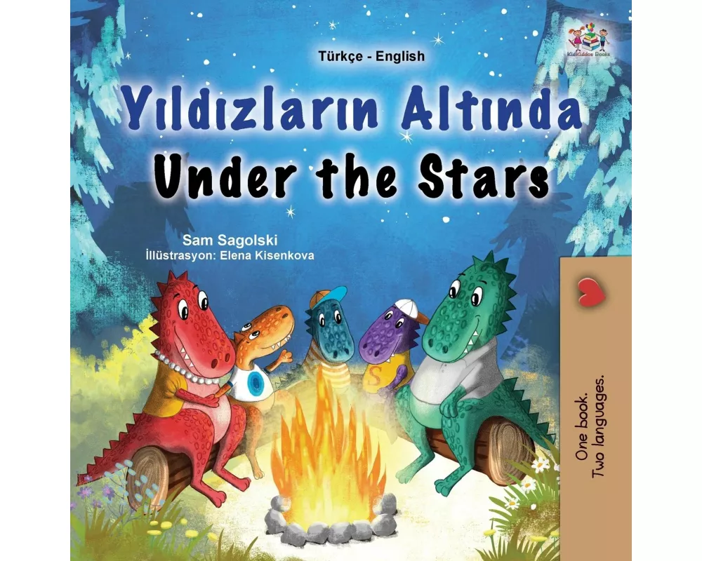 Under the Stars (Turkish English Bilingual Kids Book)