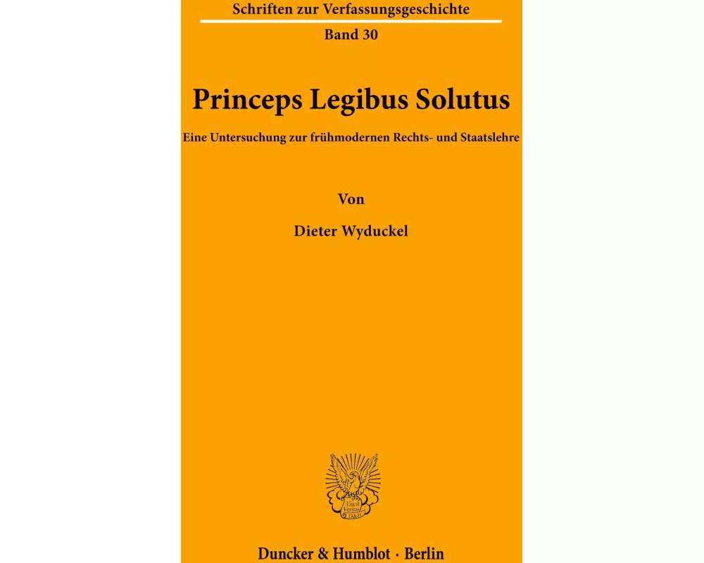 Princeps Legibus Solutus