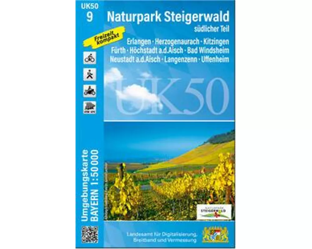 UK50-9 Naturpark Steigerwald, südlicher Teil
