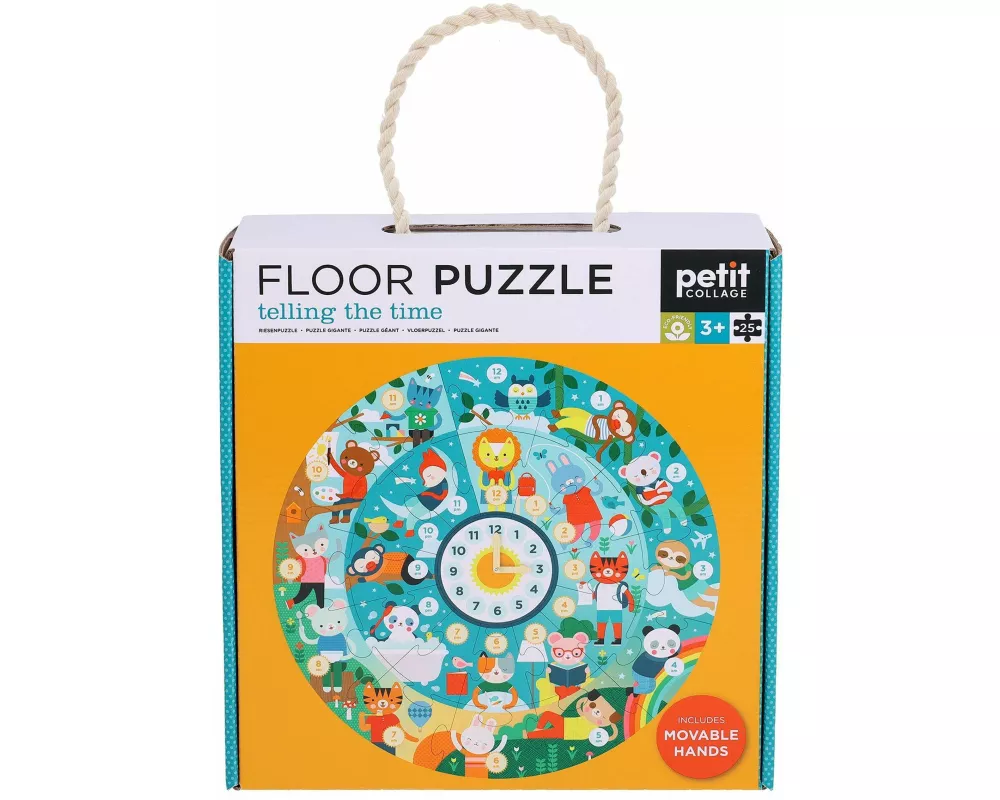 Telling the Time Floor Puzzle