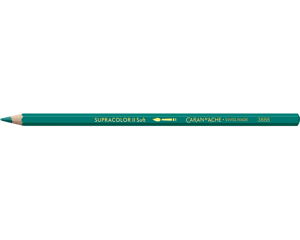 CARAN D'ACHE Farbstifte Supracolor 3,8mm 3888.190 grünblau