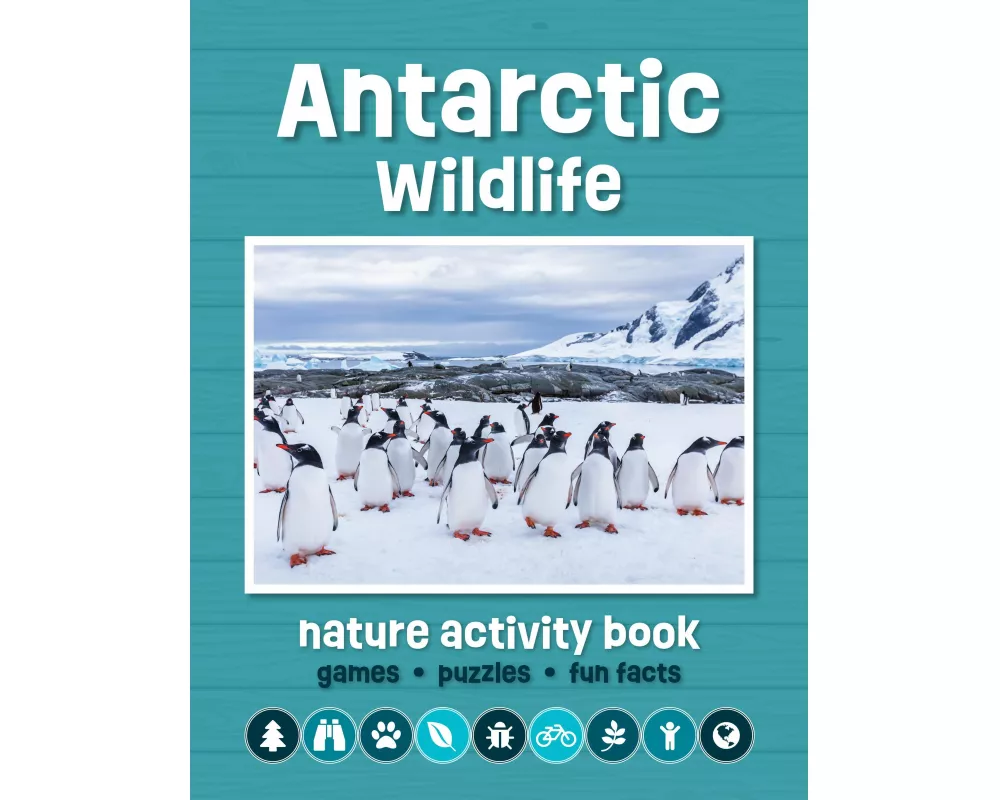 Antarctic Wildlife Nature Activity Book