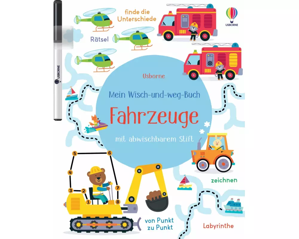 Mein Wisch-und-weg-Buch: Fahrzeuge