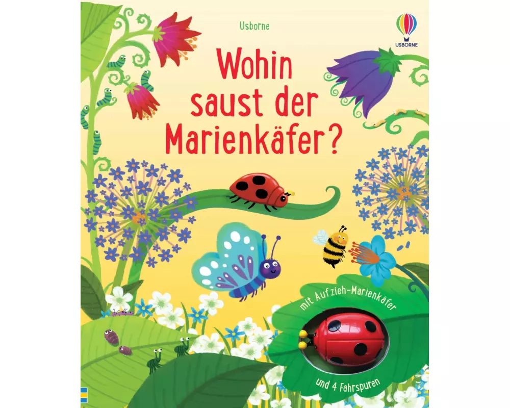 Wohin saust der Marienkäfer?
