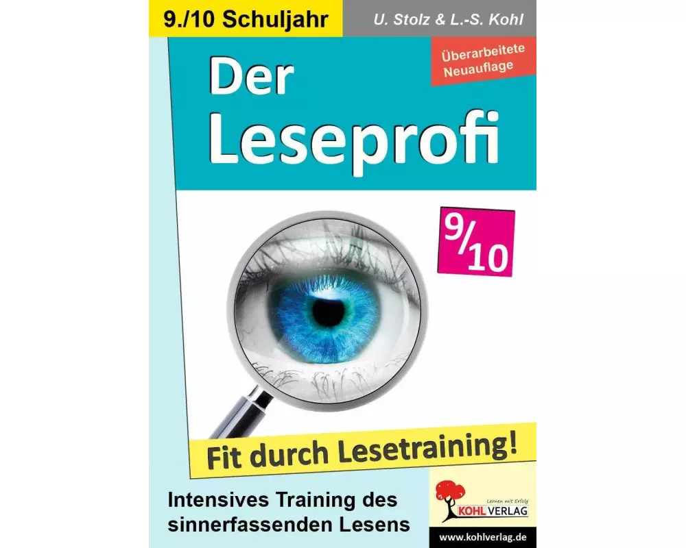 Der Leseprofi - Fit durch Lesetraining / Klasse 9-10