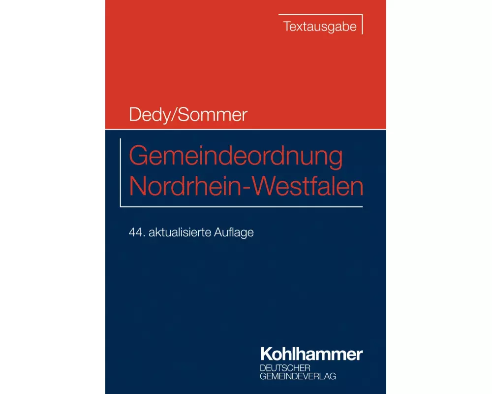 Gemeindeordnung Nordrhein-Westfalen