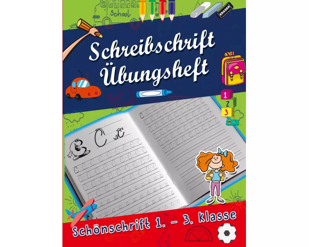 Schreibschrift Übungsheft