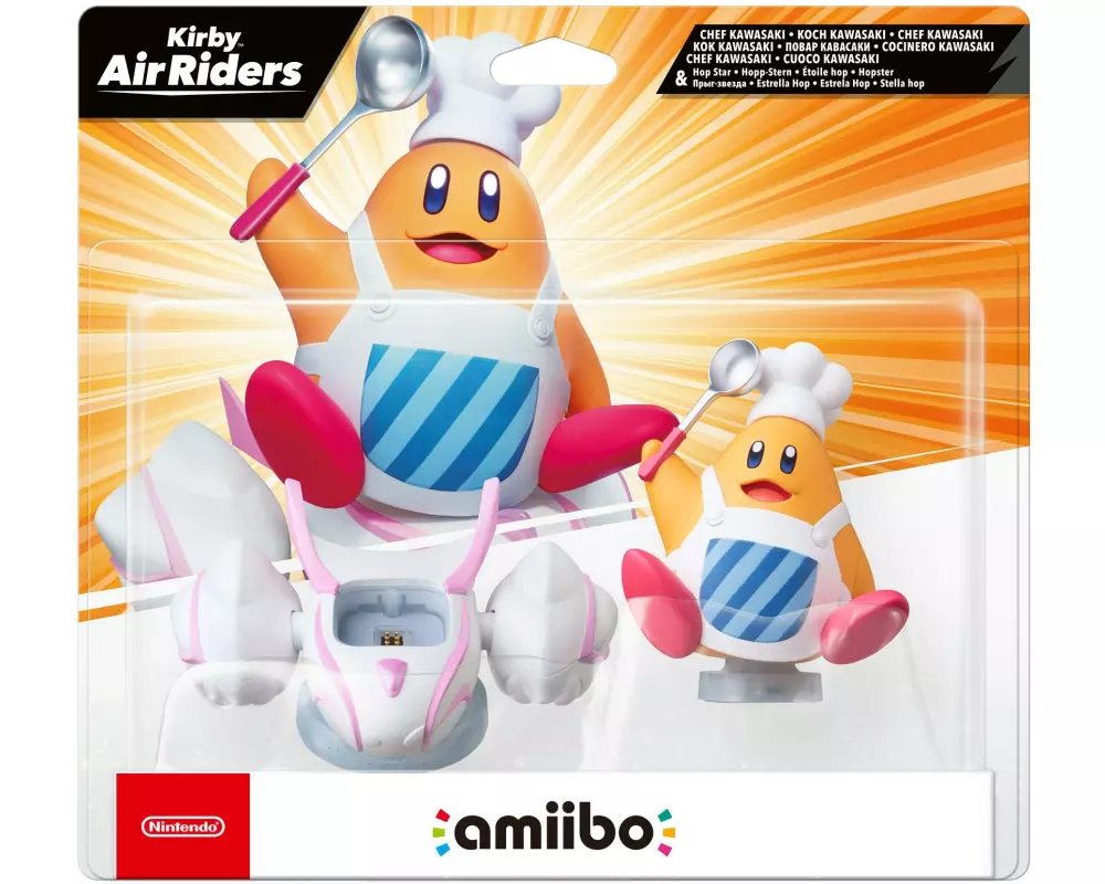 Nintendo Kirby Air Riders: Chef Kawasaki & Hop Star Figur