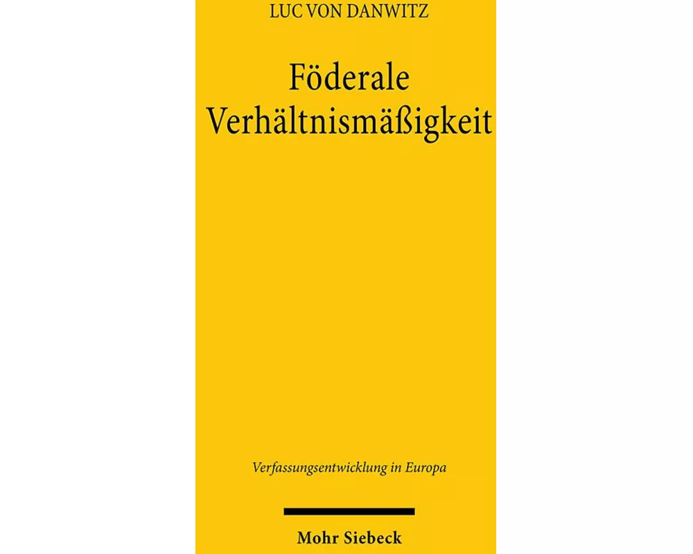 Föderale Verhältnismäßigkeit