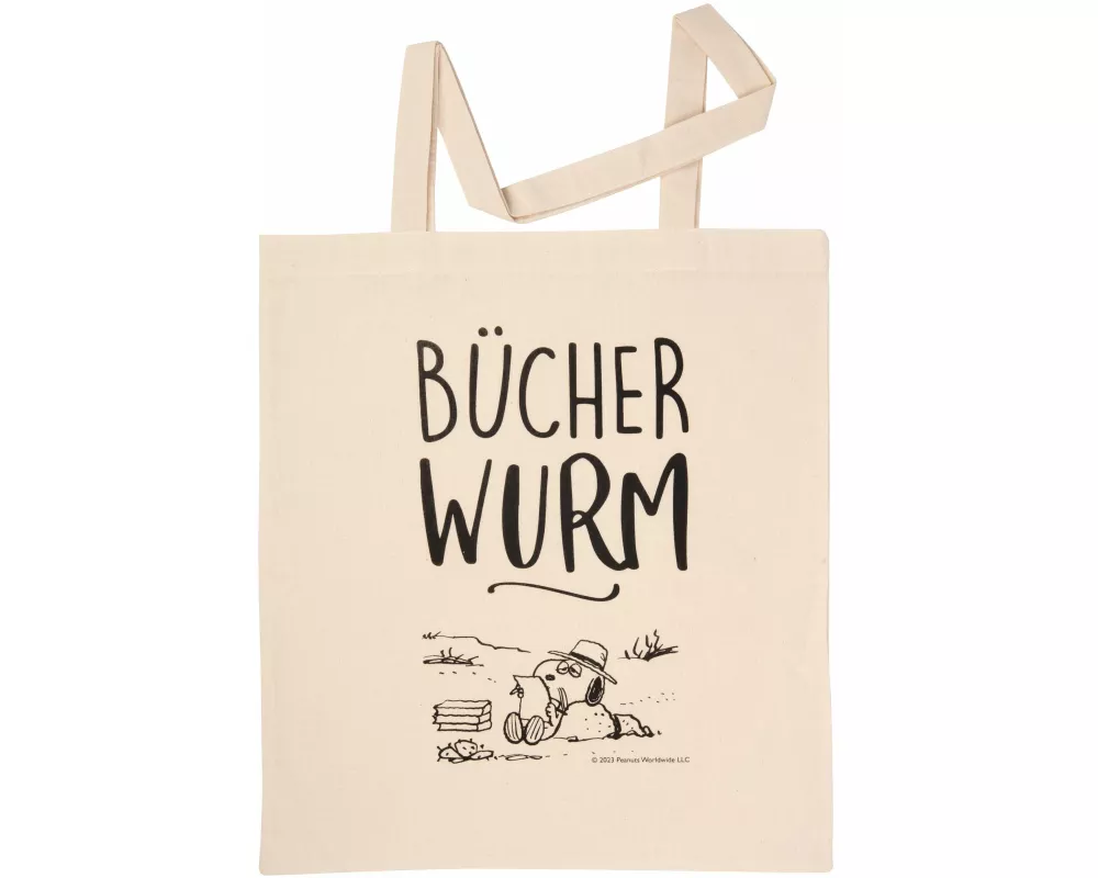 bag shopping - natural - Bücherwurm