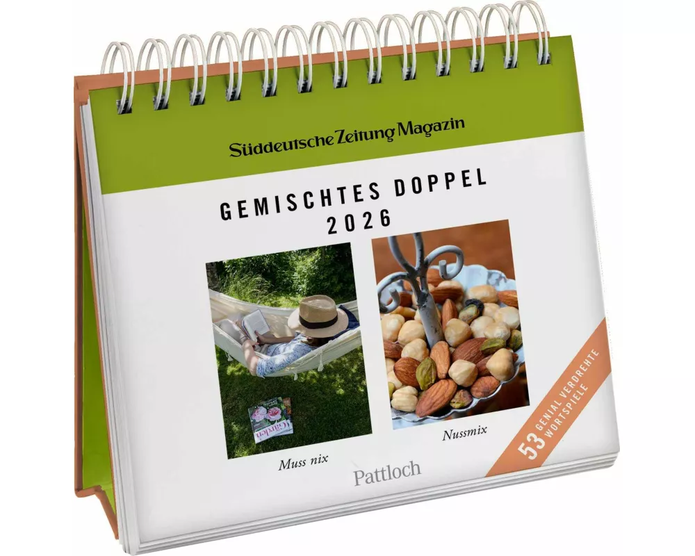 Postkartenkalender 2026: Gemischtes Doppel