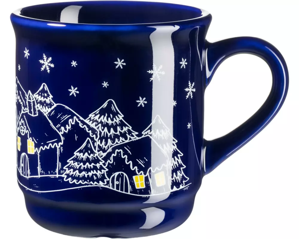 Mäser Glühweinbecher Tirol 0.2 Liter, Blau