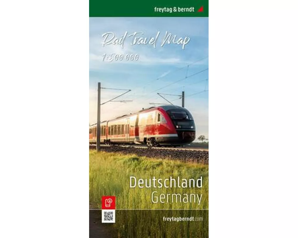 Deutschland, Rail Travel Map 1:500.000, freytag & berndt