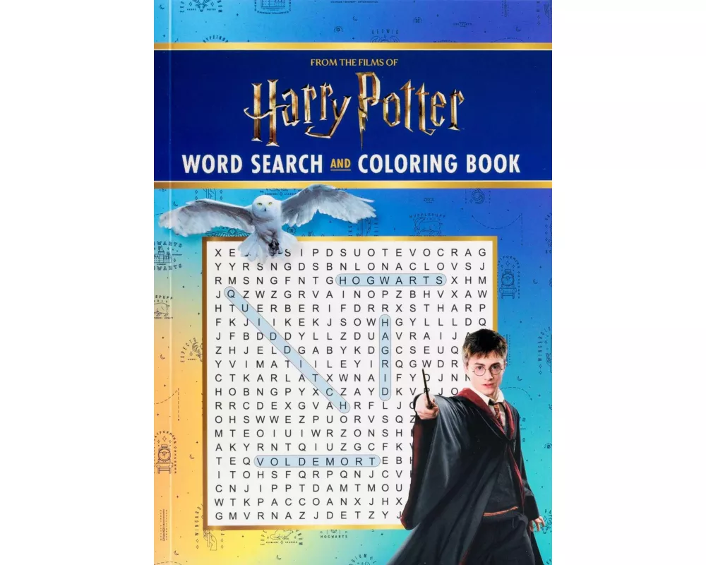 Harry Potter Word Search and Coloring Book