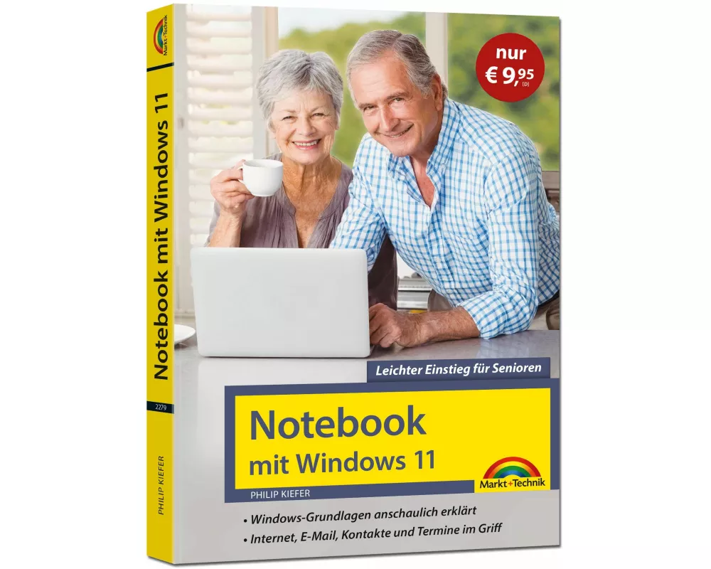 Notebook mit Windows 11 - Leichter Einstieg für Senioren