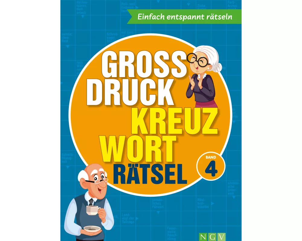 Großdruck Kreuzworträtsel - Band 4