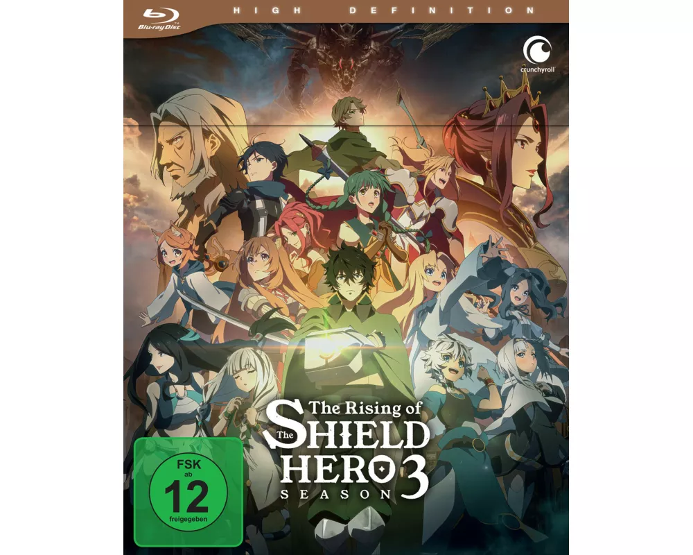 The Rising of the Shield Hero - Staffel 3 - Part 1 - Blu-ray mit Sammelschuber