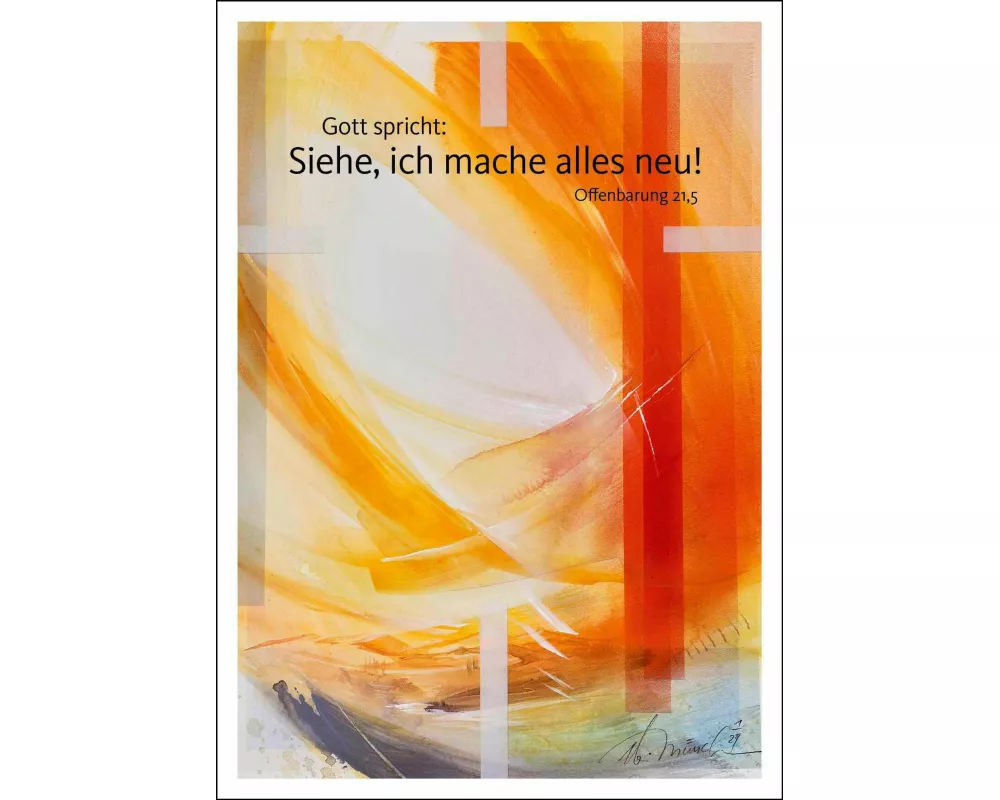 Jahreslosung Münch 2026, Postkarte (10er-Set)