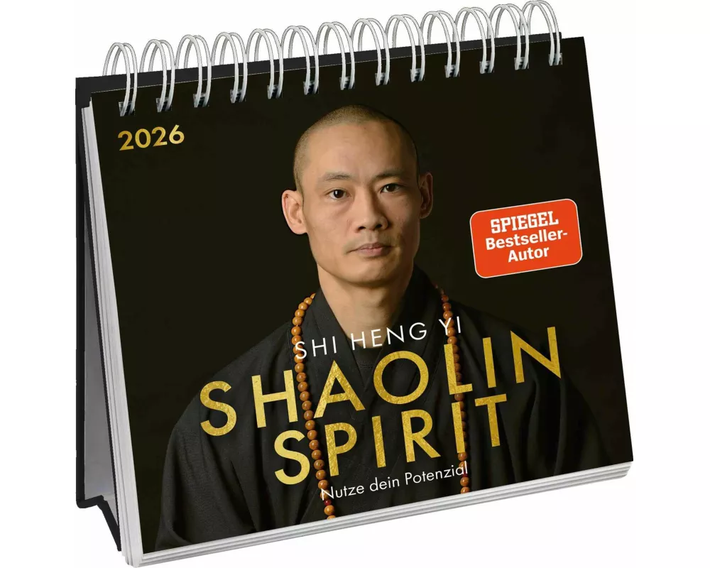 Postkartenkalender 2026: Shaolin Spirit
