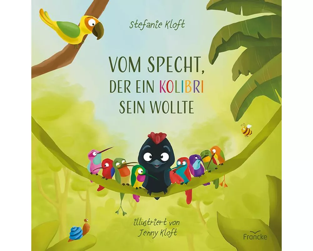 Vom Specht, der ein Kolibri sein wollte