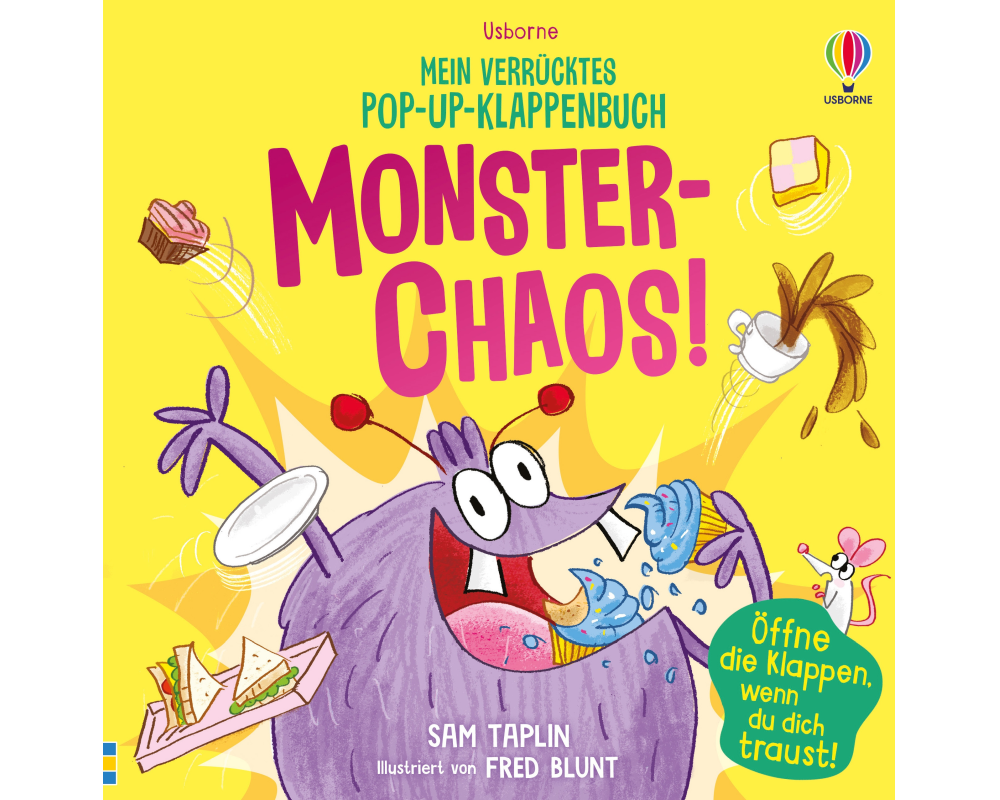 Mein verrücktes Pop-up-Klappenbuch: Monster-Chaos!
