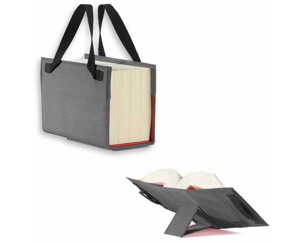 LexSKIN Einband in Gr. XL (Habersack) in Rubin-Rot mit ausklappbarer Buchstütze