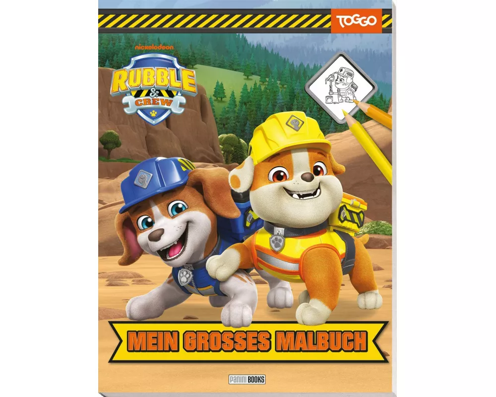 Rubble & Crew: Mein großes Malbuch