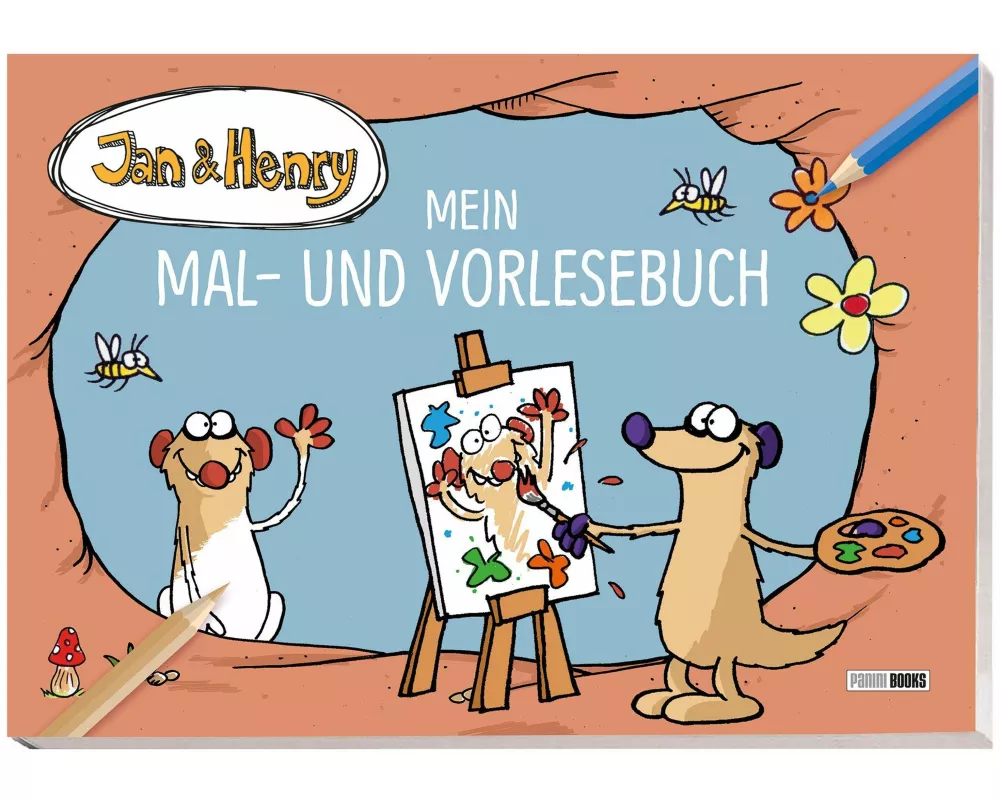 Jan & Henry: Mein Mal- und Vorlesebuch