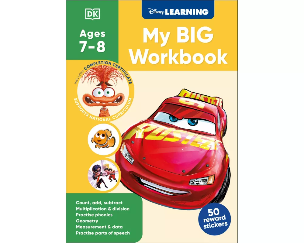 Disney Learning Big Workbook Ages 7-8 (Year 3)
