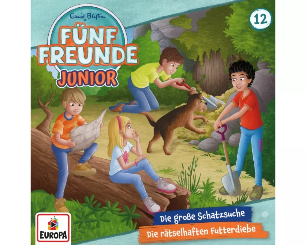 Fünf Freunde Junior 12: Die große Schatzsuche / Die rätselhaften Futterdiebe