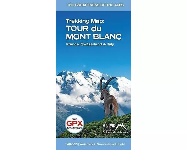 Tour du Mont Blanc - Trekking Map