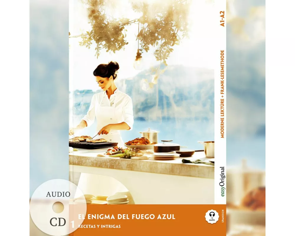 El Enigma del Fuego Azul - Spanische Krimi-Lektüre A1-A2 (+ Audio-CD)