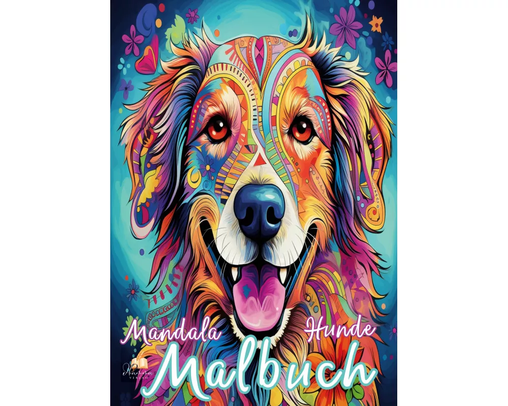 Mandala Malbuch Hunde für Kinder ab 8 Jahren mit 50 schönen Ausmalbildern