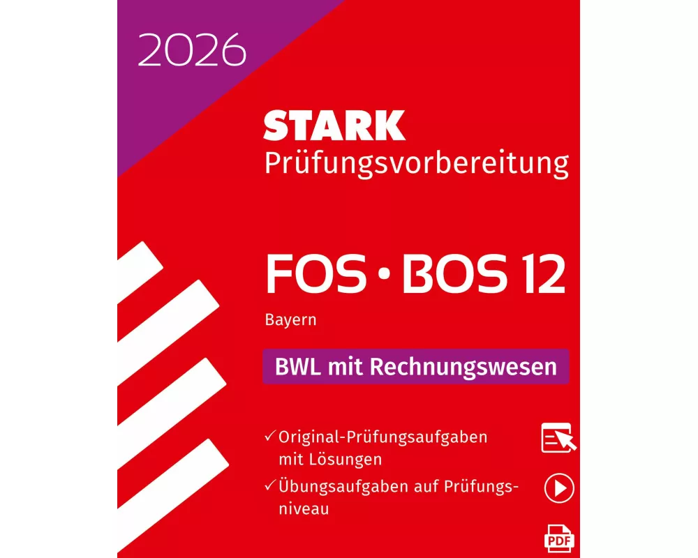 STARK BWL mit Rechnungswesen 12. Klasse - Abitur FOS/BOS 2026 Bayern - Prüfungsvorbereitung