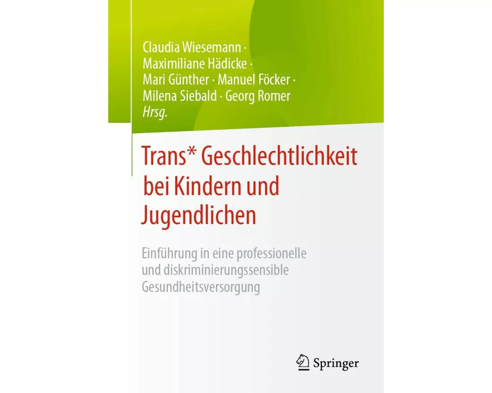 Trans* Geschlechtlichkeit bei Kindern und Jugendlichen