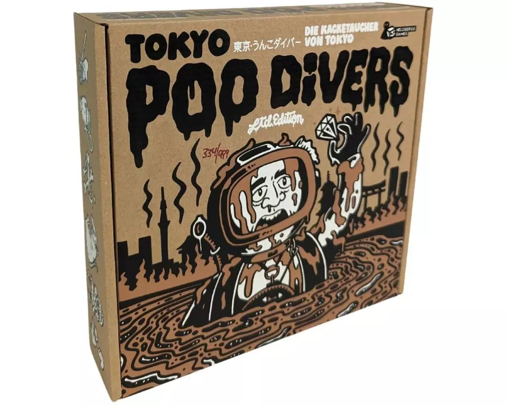 Heldbergs Games Partyspiel Tokyo Poo Divers