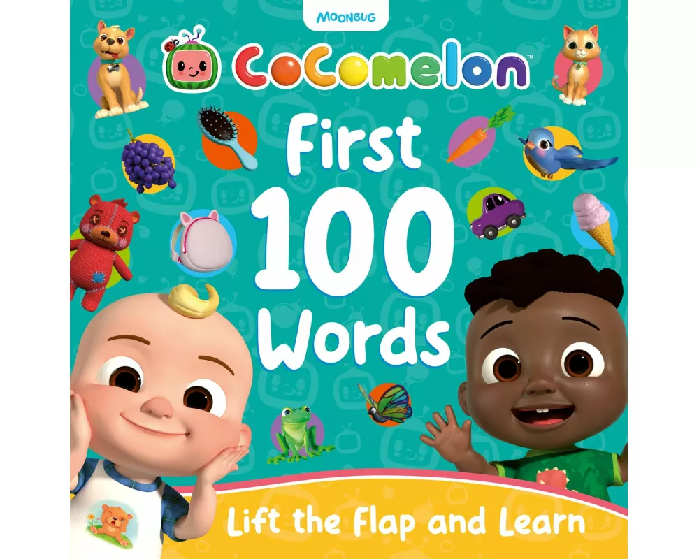 CoComelon First 100 Words Lift-the-Flap Book