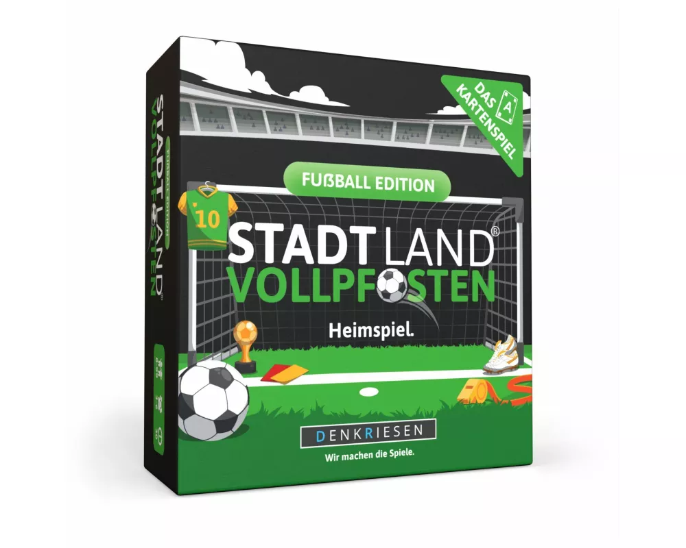 STADT LAND VOLLPFOSTEN - Das Kartenspiel - FUßBALL EDITION - "Heimspiel."